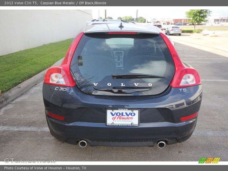 Caspian Blue Metallic / Off Black/Blonde 2013 Volvo C30 T5