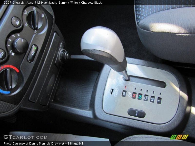 Summit White / Charcoal Black 2007 Chevrolet Aveo 5 LS Hatchback
