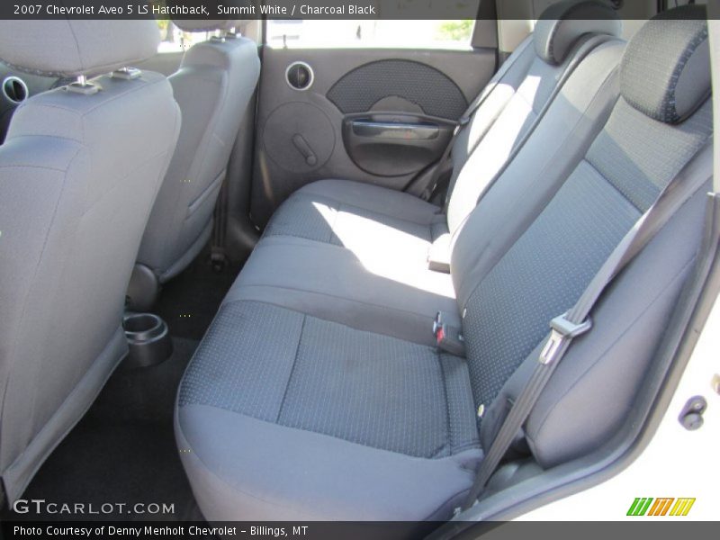Summit White / Charcoal Black 2007 Chevrolet Aveo 5 LS Hatchback