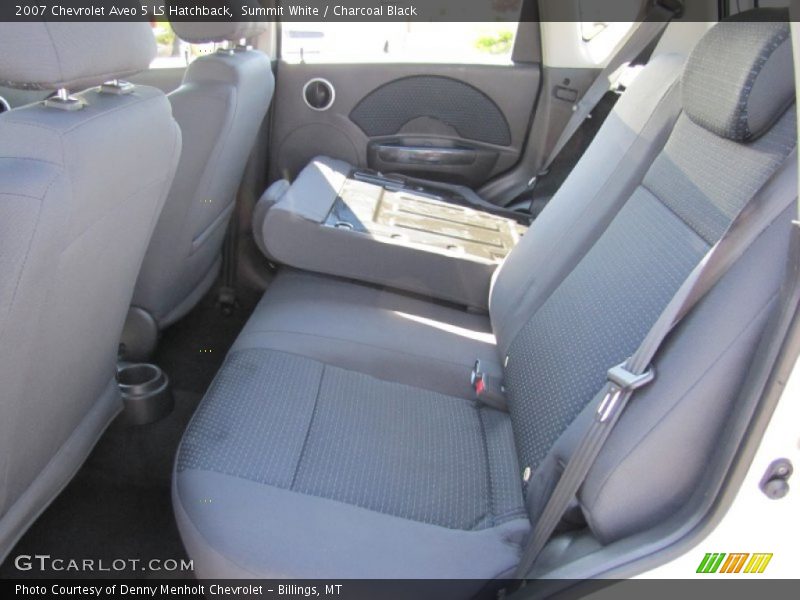 Summit White / Charcoal Black 2007 Chevrolet Aveo 5 LS Hatchback
