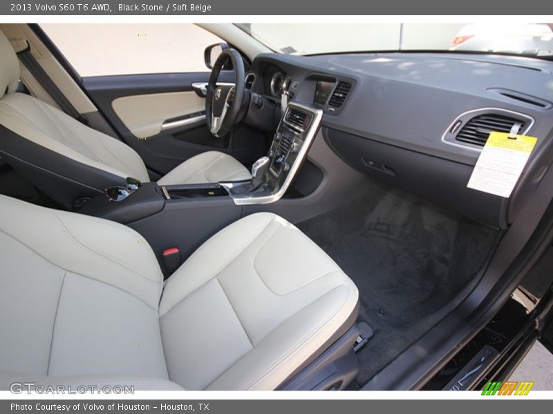 Black Stone / Soft Beige 2013 Volvo S60 T6 AWD