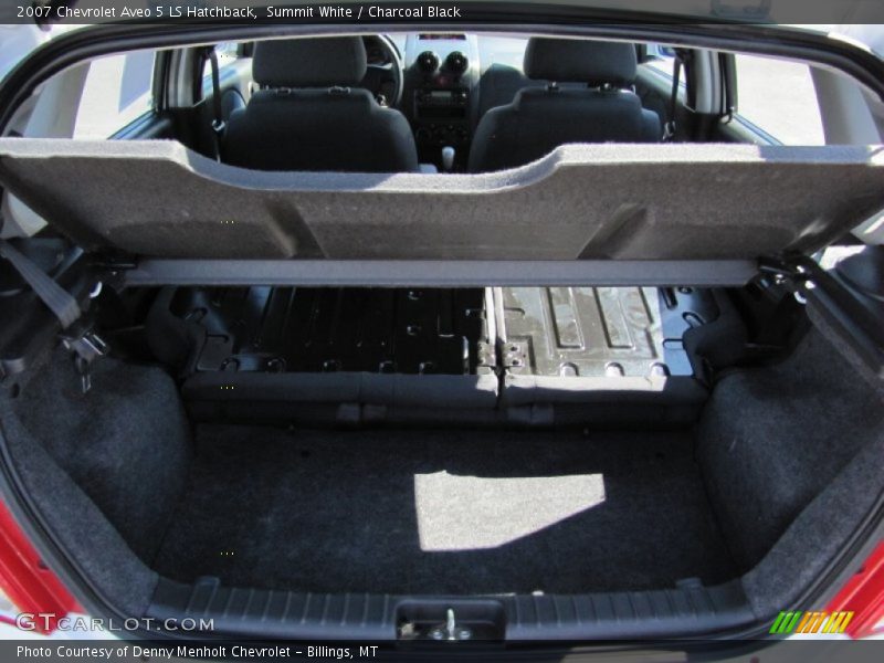 Summit White / Charcoal Black 2007 Chevrolet Aveo 5 LS Hatchback