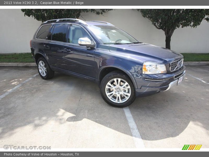 Caspian Blue Metallic / Beige 2013 Volvo XC90 3.2