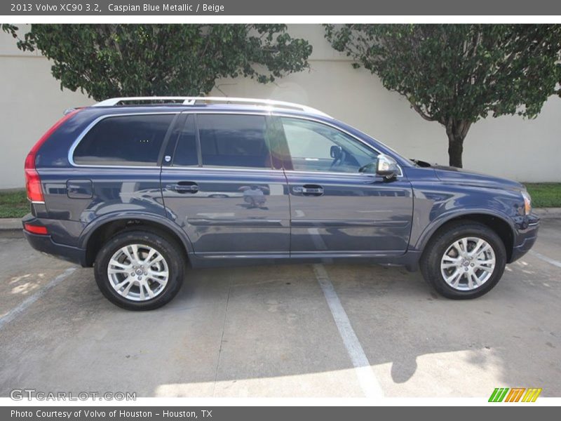 Caspian Blue Metallic / Beige 2013 Volvo XC90 3.2