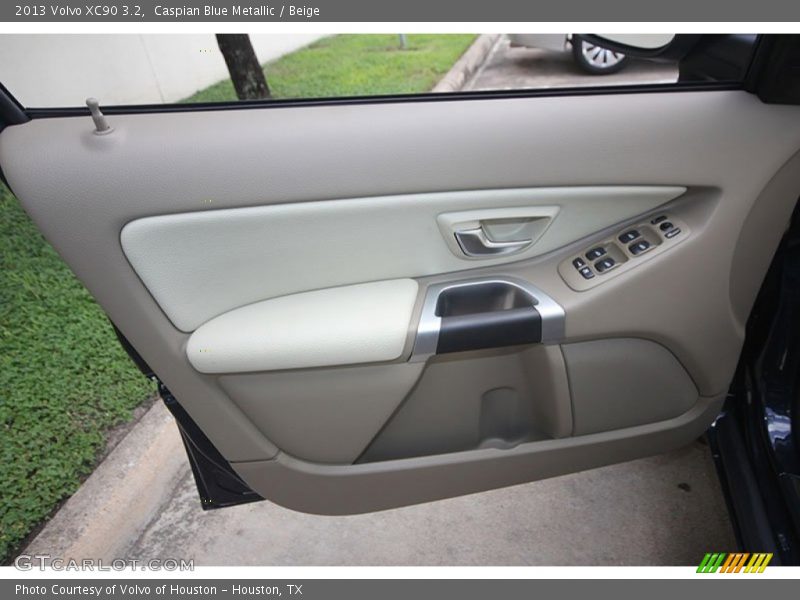 Caspian Blue Metallic / Beige 2013 Volvo XC90 3.2