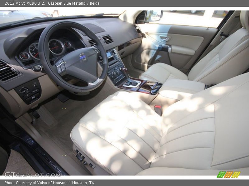 Caspian Blue Metallic / Beige 2013 Volvo XC90 3.2