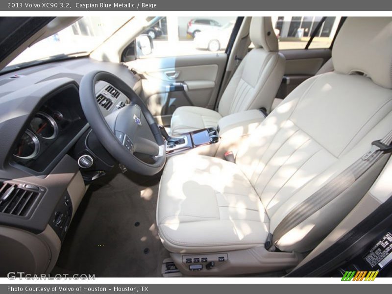 Caspian Blue Metallic / Beige 2013 Volvo XC90 3.2