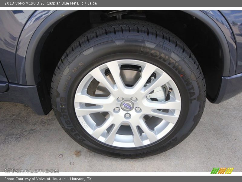 Caspian Blue Metallic / Beige 2013 Volvo XC90 3.2