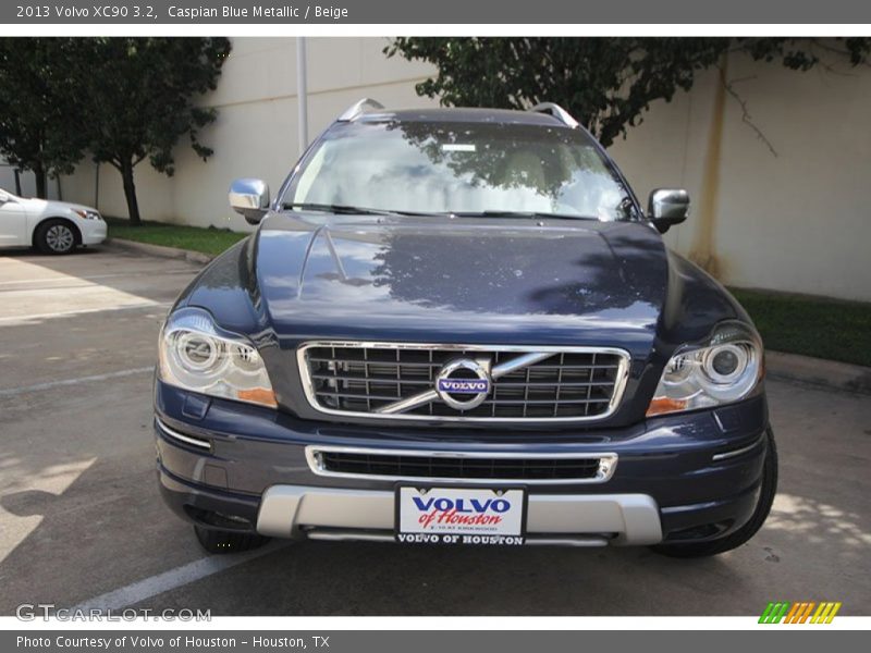 Caspian Blue Metallic / Beige 2013 Volvo XC90 3.2
