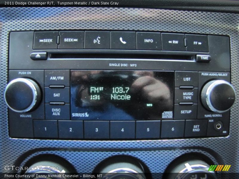 Tungsten Metallic / Dark Slate Gray 2011 Dodge Challenger R/T