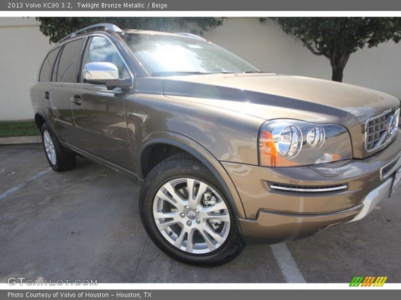 Twilight Bronze Metallic / Beige 2013 Volvo XC90 3.2