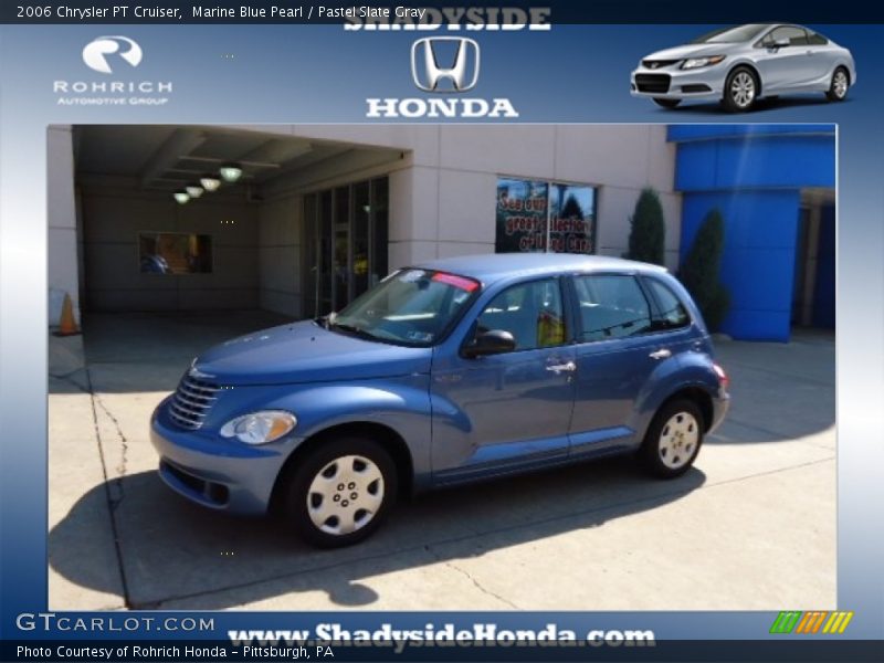 Marine Blue Pearl / Pastel Slate Gray 2006 Chrysler PT Cruiser