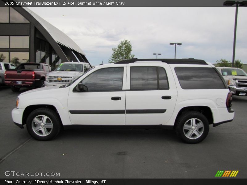 Summit White / Light Gray 2005 Chevrolet TrailBlazer EXT LS 4x4