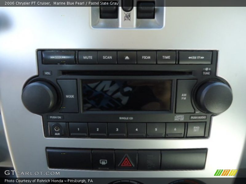 Marine Blue Pearl / Pastel Slate Gray 2006 Chrysler PT Cruiser