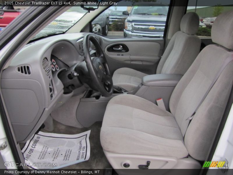 Summit White / Light Gray 2005 Chevrolet TrailBlazer EXT LS 4x4