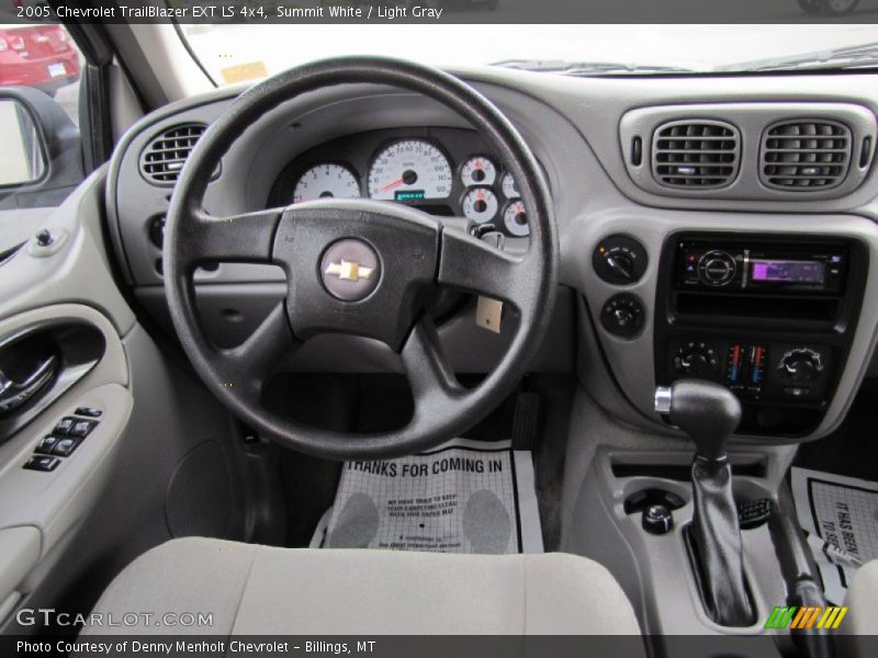 Summit White / Light Gray 2005 Chevrolet TrailBlazer EXT LS 4x4