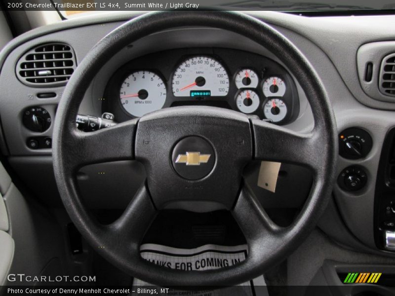 Summit White / Light Gray 2005 Chevrolet TrailBlazer EXT LS 4x4