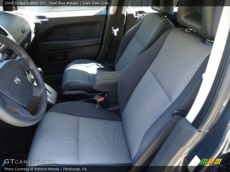 Steel Blue Metallic / Dark Slate Gray 2008 Dodge Caliber SXT