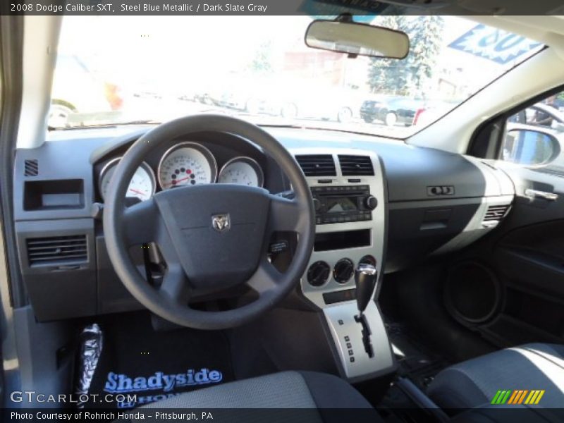 Steel Blue Metallic / Dark Slate Gray 2008 Dodge Caliber SXT