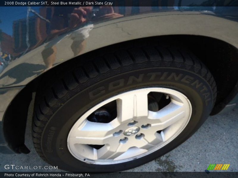 Steel Blue Metallic / Dark Slate Gray 2008 Dodge Caliber SXT