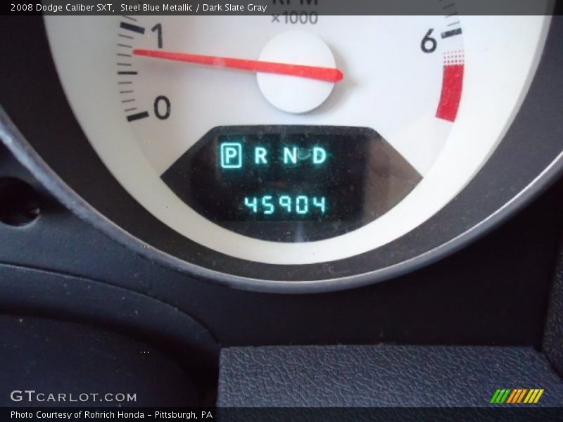 Steel Blue Metallic / Dark Slate Gray 2008 Dodge Caliber SXT