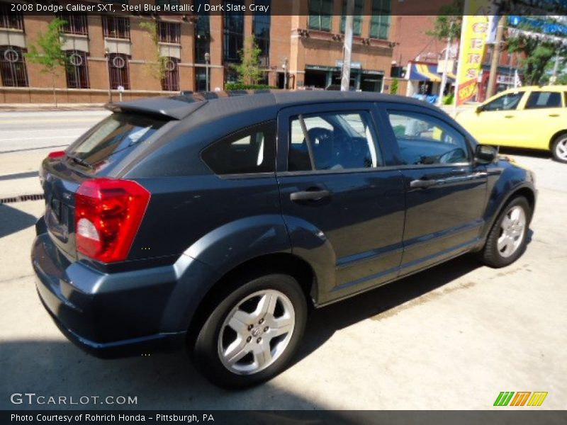 Steel Blue Metallic / Dark Slate Gray 2008 Dodge Caliber SXT