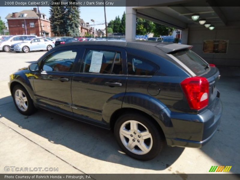 Steel Blue Metallic / Dark Slate Gray 2008 Dodge Caliber SXT