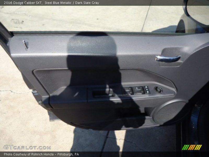 Steel Blue Metallic / Dark Slate Gray 2008 Dodge Caliber SXT