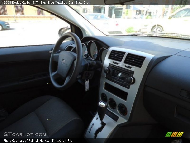 Steel Blue Metallic / Dark Slate Gray 2008 Dodge Caliber SXT