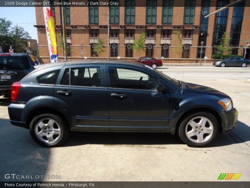 Steel Blue Metallic / Dark Slate Gray 2008 Dodge Caliber SXT