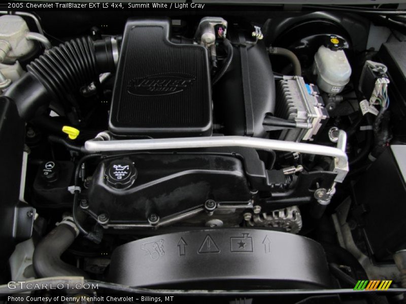 Summit White / Light Gray 2005 Chevrolet TrailBlazer EXT LS 4x4