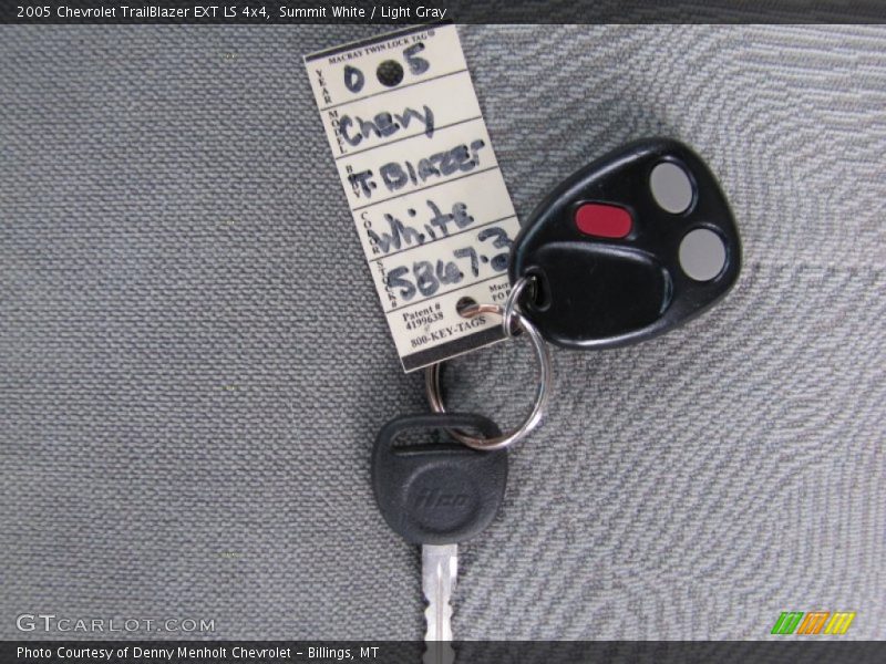 Summit White / Light Gray 2005 Chevrolet TrailBlazer EXT LS 4x4