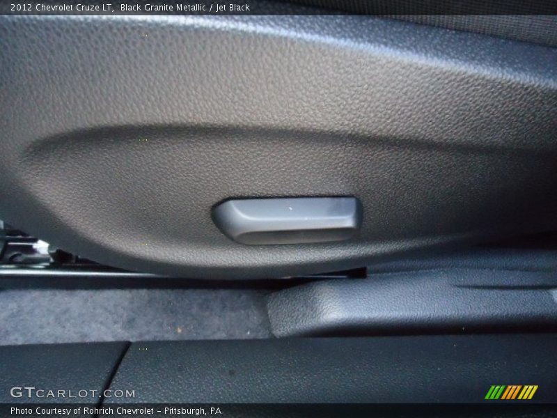 Black Granite Metallic / Jet Black 2012 Chevrolet Cruze LT