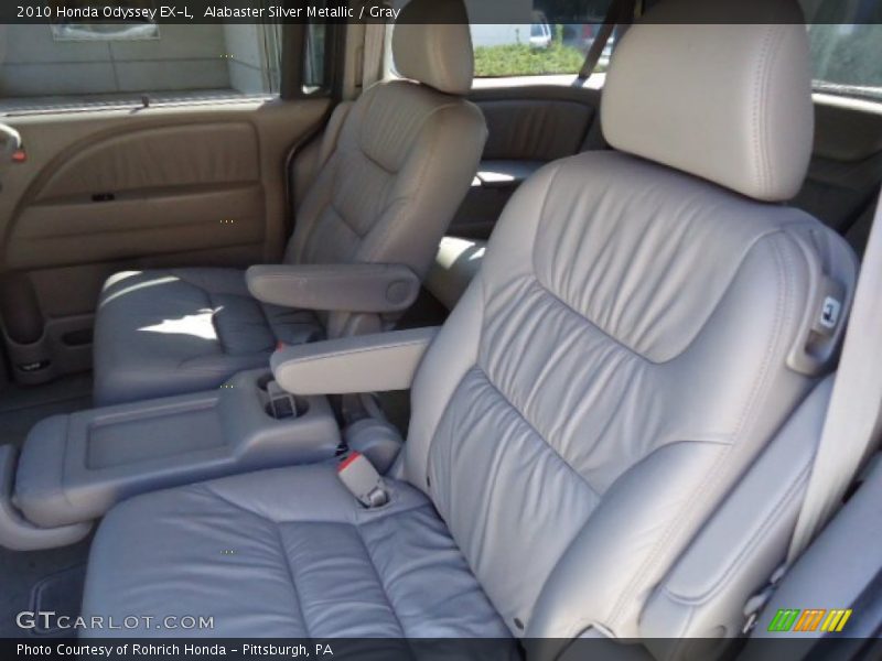 Alabaster Silver Metallic / Gray 2010 Honda Odyssey EX-L