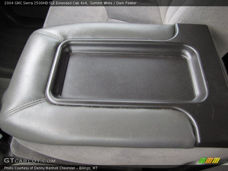 Summit White / Dark Pewter 2004 GMC Sierra 2500HD SLE Extended Cab 4x4