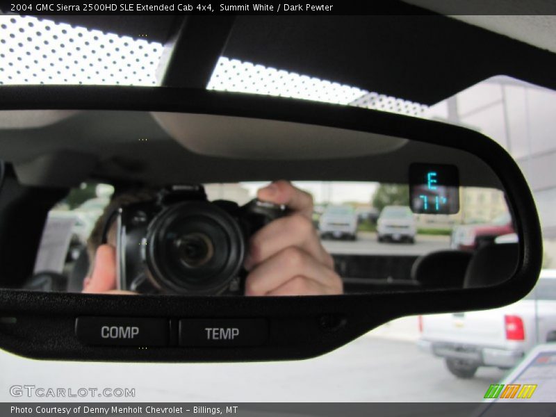 Summit White / Dark Pewter 2004 GMC Sierra 2500HD SLE Extended Cab 4x4