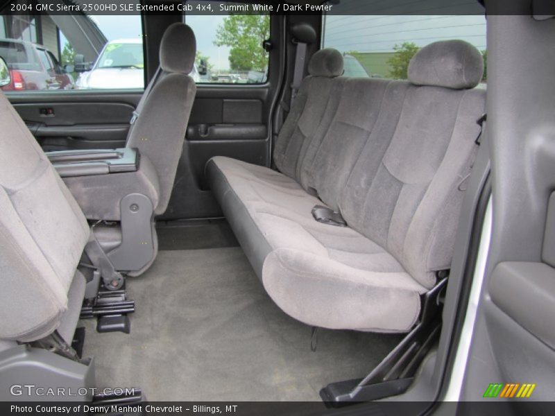 Summit White / Dark Pewter 2004 GMC Sierra 2500HD SLE Extended Cab 4x4