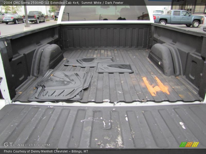 Summit White / Dark Pewter 2004 GMC Sierra 2500HD SLE Extended Cab 4x4