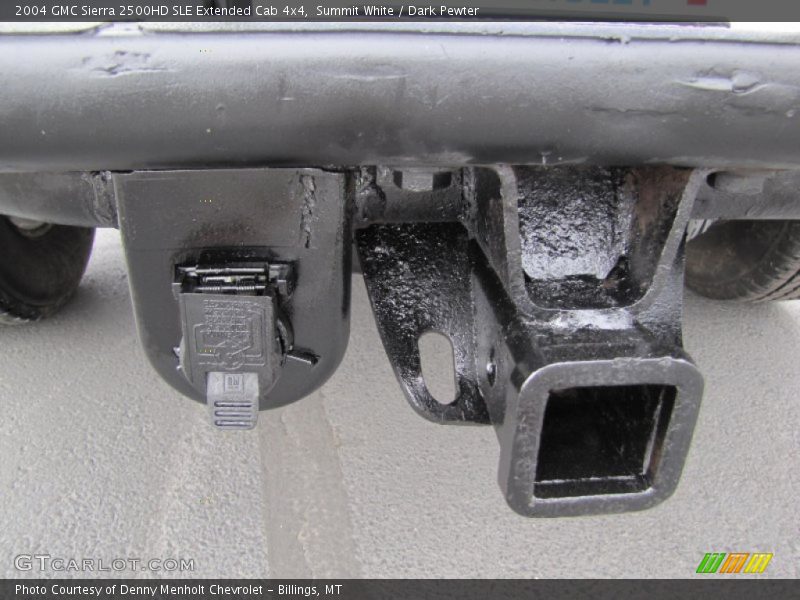 Summit White / Dark Pewter 2004 GMC Sierra 2500HD SLE Extended Cab 4x4