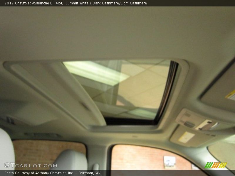 Summit White / Dark Cashmere/Light Cashmere 2012 Chevrolet Avalanche LT 4x4