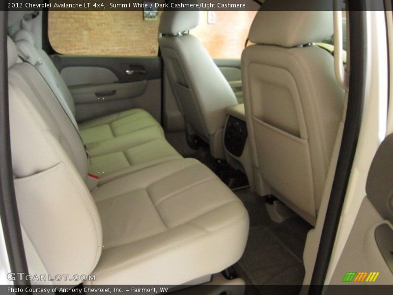 Summit White / Dark Cashmere/Light Cashmere 2012 Chevrolet Avalanche LT 4x4