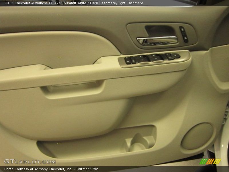 Summit White / Dark Cashmere/Light Cashmere 2012 Chevrolet Avalanche LT 4x4