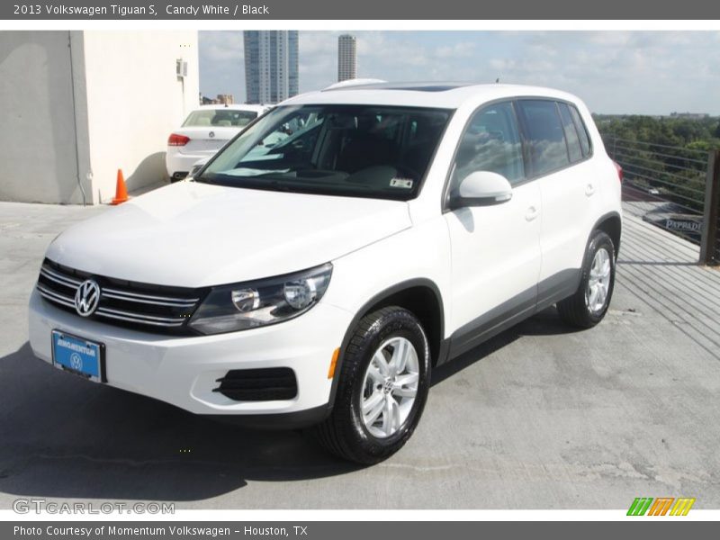 Candy White / Black 2013 Volkswagen Tiguan S