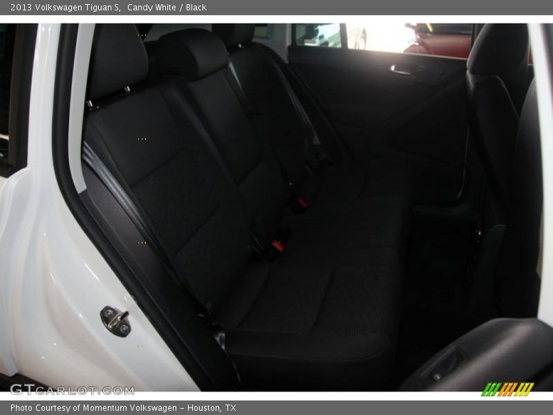 Candy White / Black 2013 Volkswagen Tiguan S