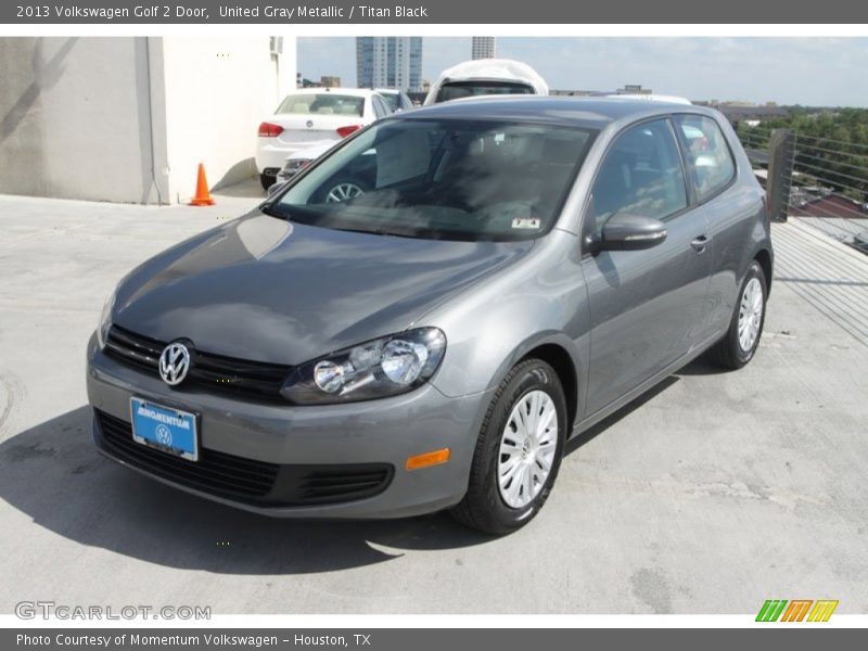 United Gray Metallic / Titan Black 2013 Volkswagen Golf 2 Door