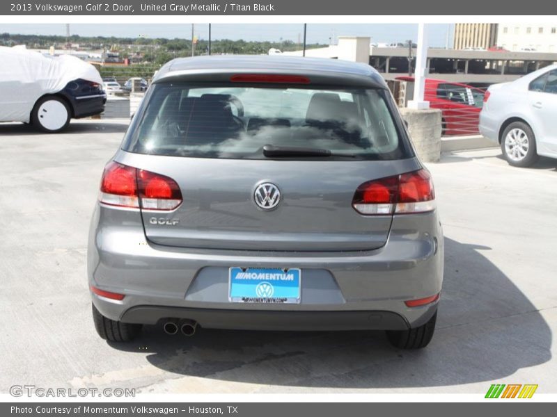 United Gray Metallic / Titan Black 2013 Volkswagen Golf 2 Door