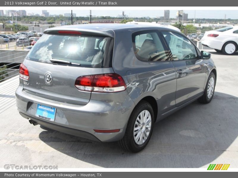 United Gray Metallic / Titan Black 2013 Volkswagen Golf 2 Door