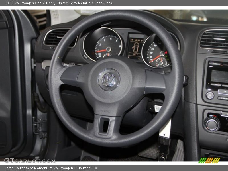 United Gray Metallic / Titan Black 2013 Volkswagen Golf 2 Door