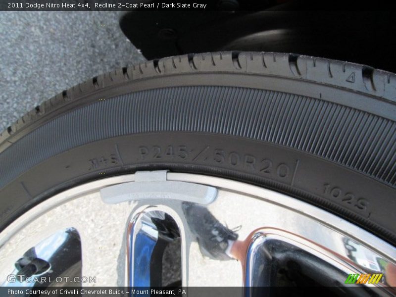 Redline 2-Coat Pearl / Dark Slate Gray 2011 Dodge Nitro Heat 4x4
