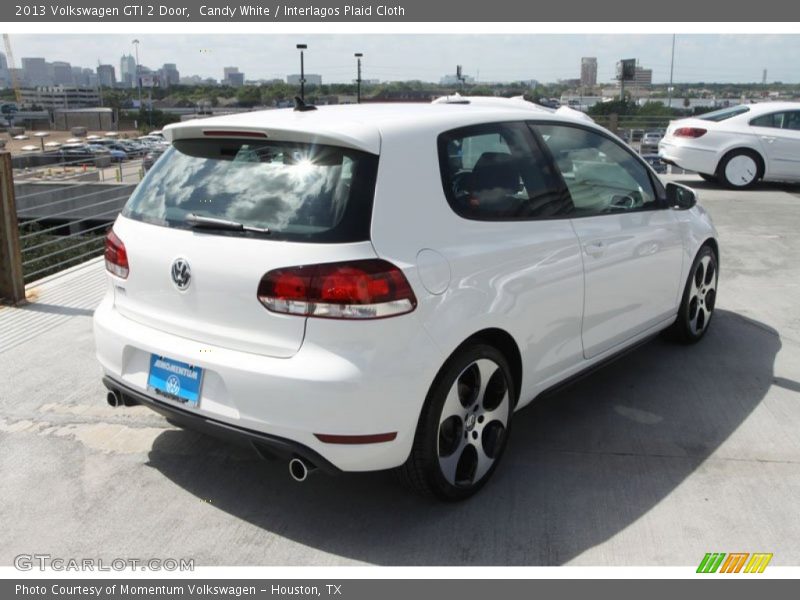 Candy White / Interlagos Plaid Cloth 2013 Volkswagen GTI 2 Door